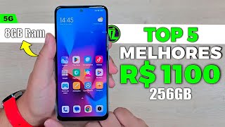 5 Celulares BOM e BARATO para JOGOS até 1100 reais