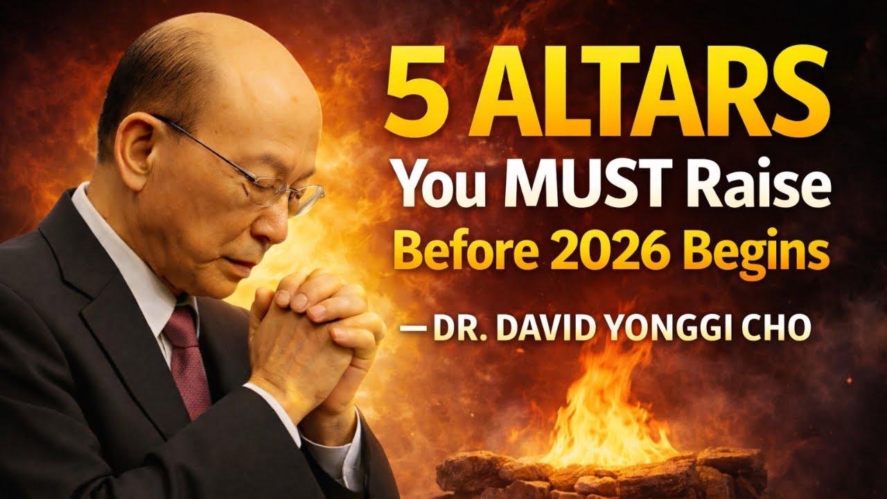 НЕОБХОДИМО ПОДНЯТЬ ЭТИ 5 СТАКАНОВ С НАЧАЛОМ 2026 ГОДА - Доктор Дэвид Йонги Чо