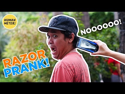 Razor Prank In The Streets Of Philippines | HumanMeter