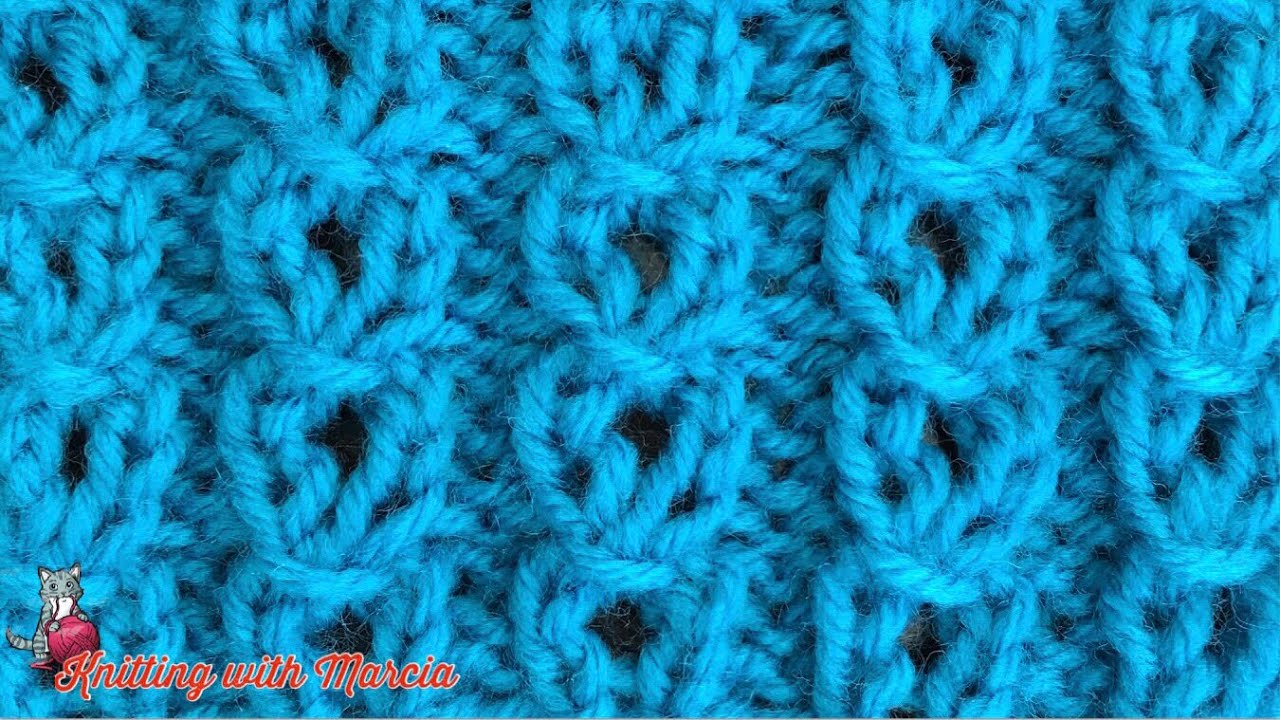 TEJIDOS A DOS AGUJAS: 7- Ojales/ KNITTING WITH TWO NEEDLES: Eyelet Mock