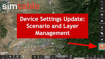 Simtable - New Device Settings Update for Scenario and Layer Management