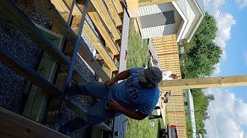 Composite Deck Installation (time lapse)
