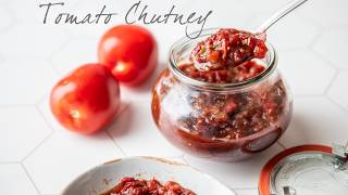 Flavor Bomb Red Tomato Chutney (Sweet, Spicy & So Good!)