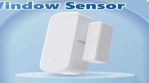Tuya WiFi Smart Door Window Sensor Smart Home Security Protection Alarm System Door Open / Clos
