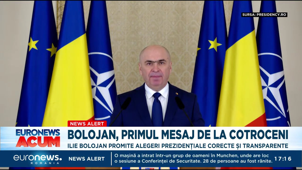 The First Official Message from Ilie Bolojan: What are the Priorities of the Interim President?