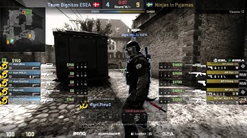 NiP vs. dignitas cobblestone [ESL ESEA Pro League]