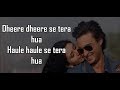 TERA HUA LYRICS | Loveratri | Atif Aslam |