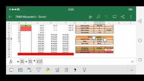 how to use Masaniello money management sheet