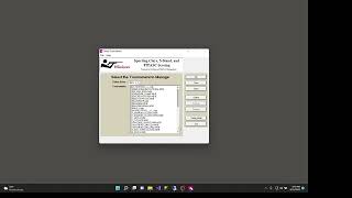 WinScore Desktop application - Cloning an existing Tournament screenshot 1
