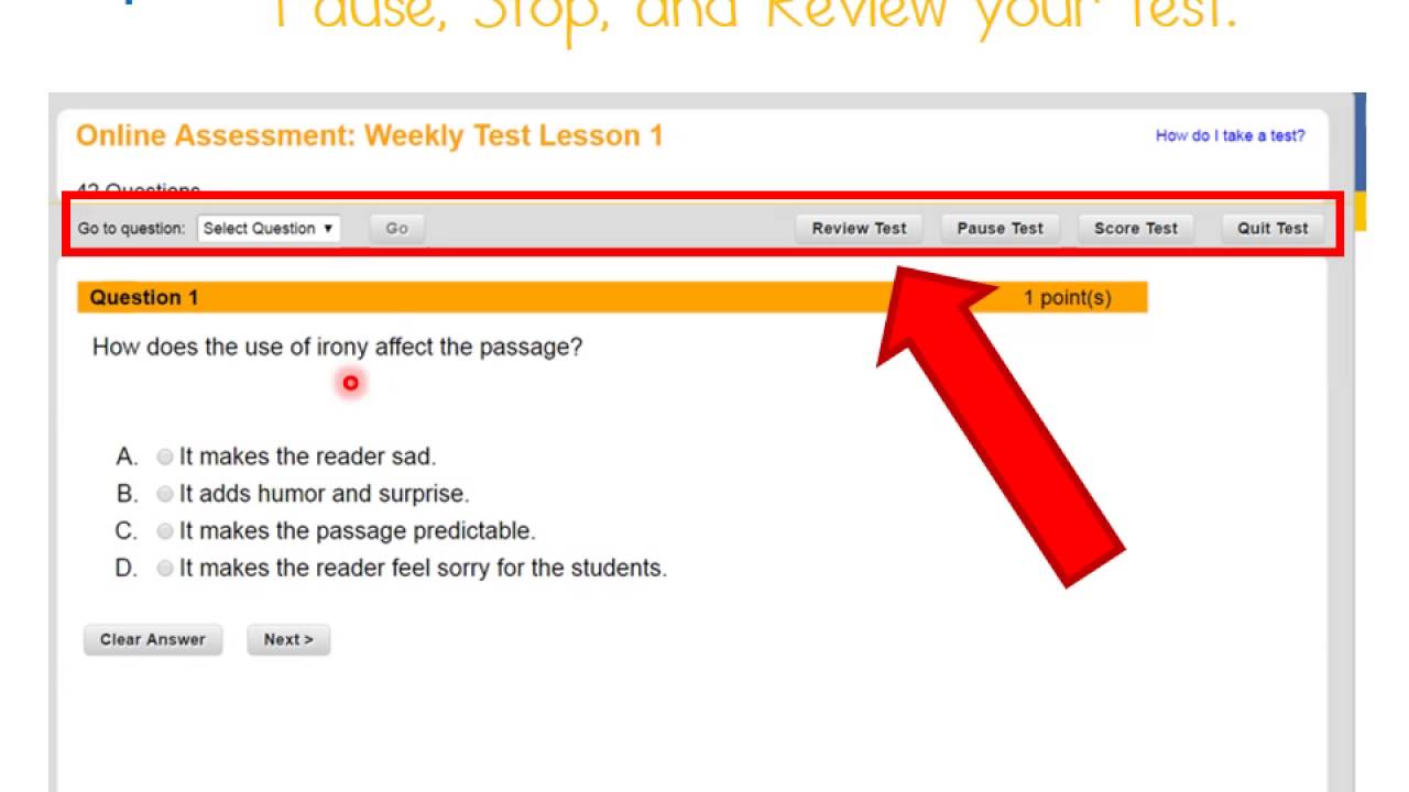 Think Central Online Assessment YouTube Think central online assessment youtube