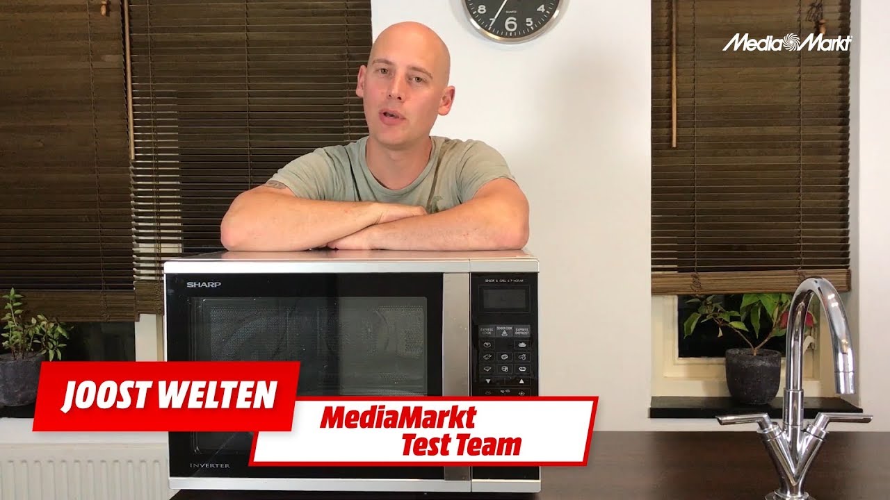 Verlenen linnen Zuidelijk Magnetron SHARP R971INW | MediaMarkt Test Team - YouTube