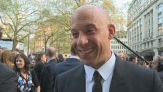 Fast and Furious 6 premiere: Vin Diesel admits his kids have him under the thumb