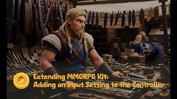 Extending MMORPG Kit: Adding an Input Setting to the Controller