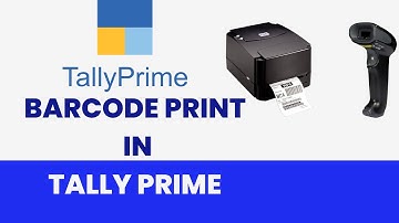 Barcode Print in Tally