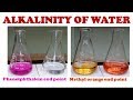 Alkalinity of water (Phenolphthalein and Methyl orange alkalinity)