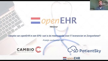openEHR.nl webinar - Adoption of openEHR in a EHR system