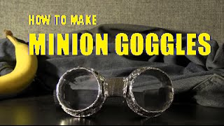 How to Make Minion Goggles--Halloween Accessory