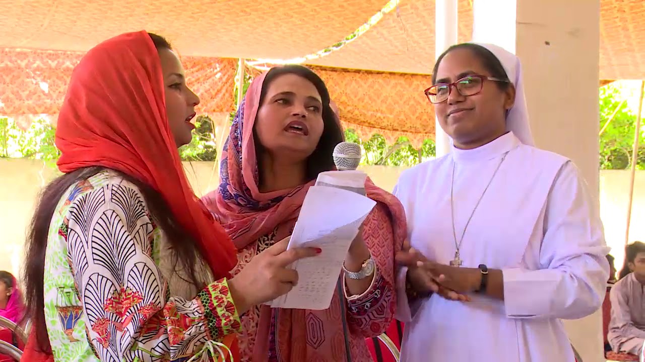 Lady Fatima Church Islamabad: Christians Celebrating The Easter 2019.