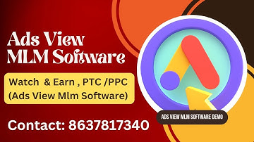 Ads View MLM Software कैसे बनवाये | How to make Add View MLM Software | Ads Click MLM Software