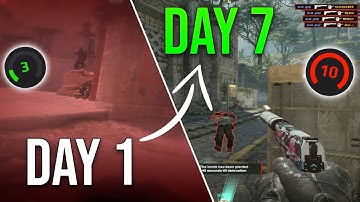 1 WEEK of TRAINING my AIM 4 HOURS EVERYDAY in CS2!