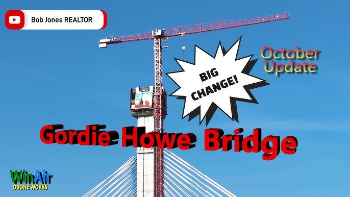 Time lapse of the Gordie Howe International Bridge Project