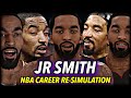 JR SMITH's NBA CAREER RE-SIMULATION | BECOMING A HALL OF FAMER? | NBA 2K21