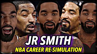 JR SMITH's NBA CAREER RE-SIMULATION | BECOMING A HALL OF FAMER? | NBA 2K21