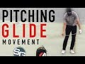 Golf pitching glide move