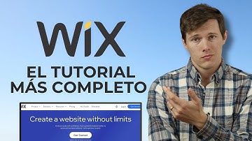 Crea un sitio web profesional fácilmente - Tutorial Wix 2024 (Diseño paso a paso)