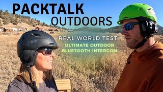 Cardo Packtalk Outdoors Bluetooth Intercom Real World Demonstration  How Well Does it Really Work??