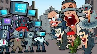 Merge War: Skibydy vs Kamera Game Android Gameplay screenshot 4