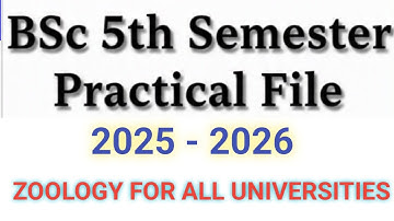 𝗕𝗦𝗖 𝟱𝗧𝗛 𝗦𝗘𝗠𝗘𝗦𝗧𝗘𝗥 𝗭𝗢𝗢𝗟𝗢𝗚𝗬 𝗣𝗥𝗔𝗖𝗧𝗜𝗖𝗔𝗟 𝗙𝗜𝗟𝗘 𝟮𝟬𝟮𝟱 - 𝟮𝟬𝟮𝟲 𝗙𝗨𝗟𝗟 𝗛𝗗 #𝗯𝘀𝗰𝟱𝘁𝗵𝘀𝗲𝗺𝗲𝘀𝘁𝗲𝗿 @zbcstudyzone2204 