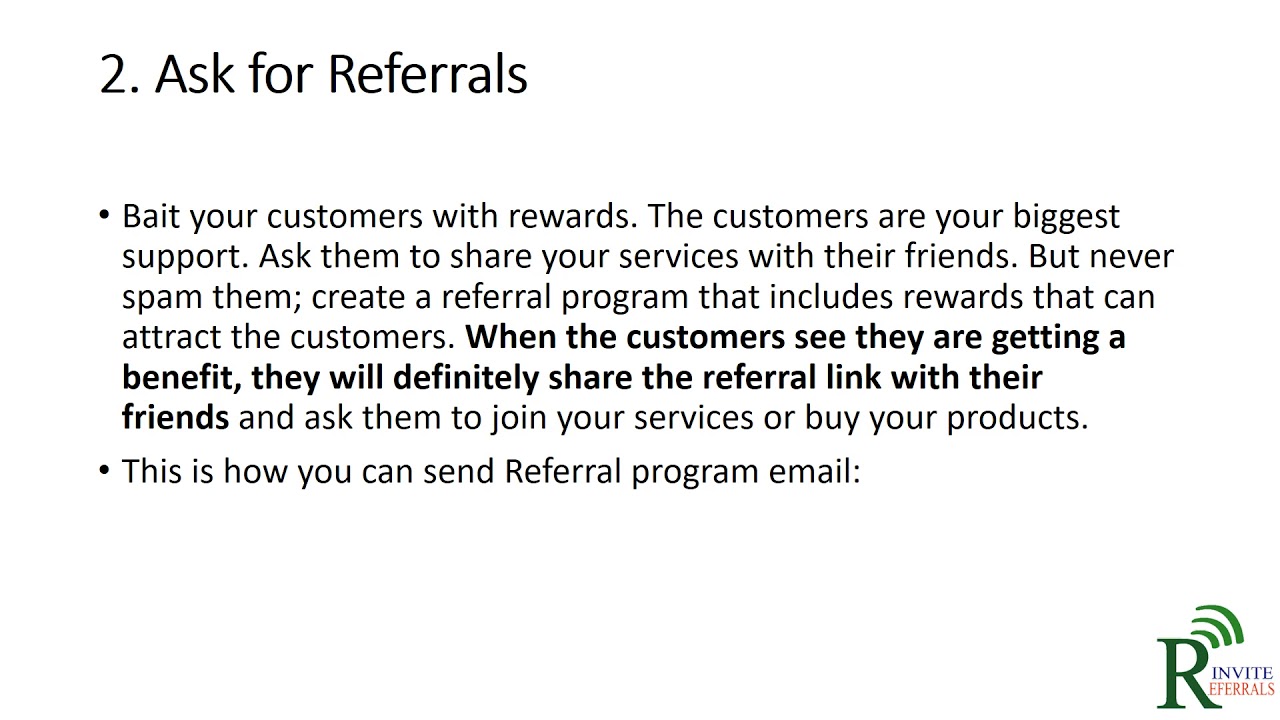 Apply These Secret Techniques To write Referral Emails - YouTube