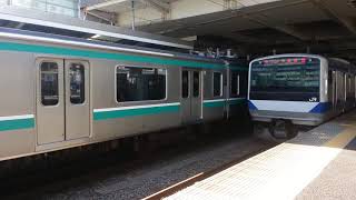 【プチ動画】E501系K704編成 勝田駅発車　【水戸・勝田７】