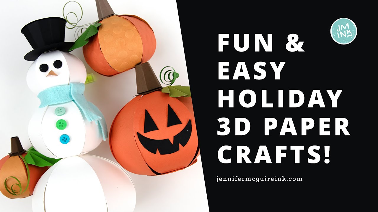HCC 2023 Day 19 🦇 3D Spooky Trees from Kraft Board - Craft with Sarah