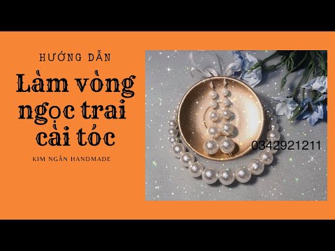 | Kim Ngân Handmade | Hướng Dẫn Làm Cài Tóc Ngọc Trai Cài Tóc Đơn Giản| Ngọc Trai Cài Tóc| Cài Tóc | Foci