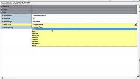Oracle forms developing -5