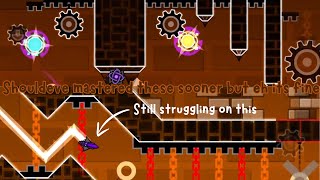 Geometry Dash Decode Practicing the Ball and Wave Again