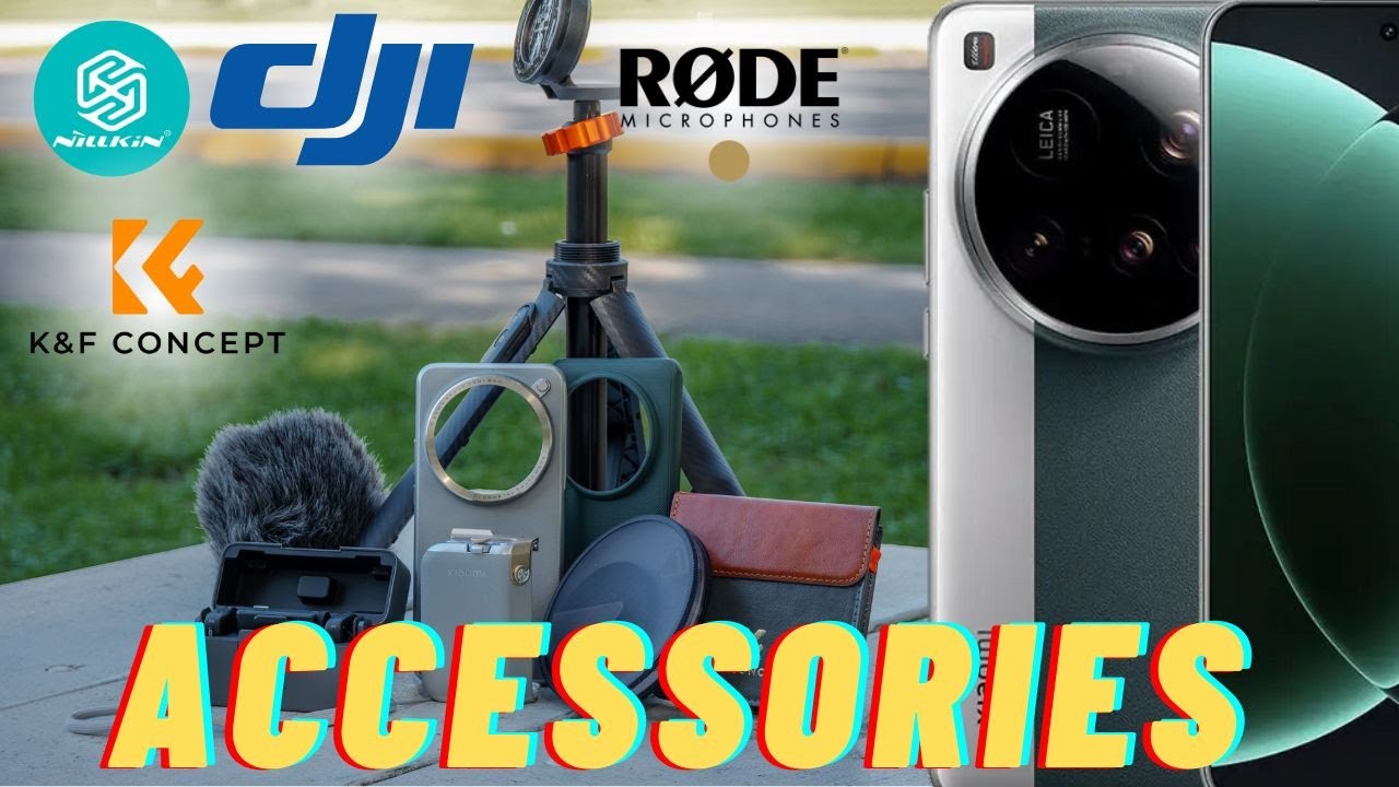 Accessories for the Xiaomi 15 Ultra - Tripod, ND Filter, CPL, Phone Cases, External Microphones