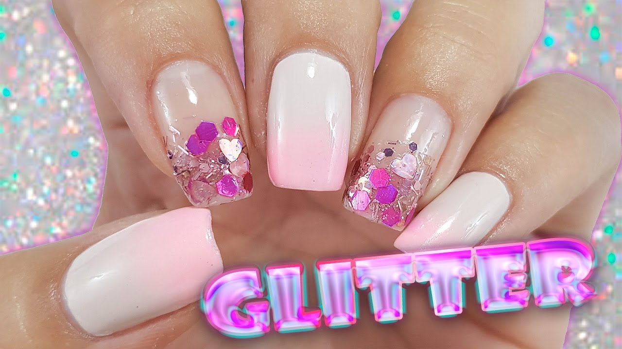 ?COMO USAR NUESTRO GLITTER EN LAS UÑAS ?? - YouTube