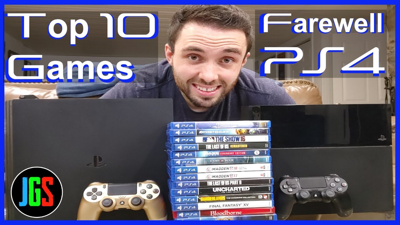 My Top 10 PlayStation 4 Video Games of All Time (2013 2020) (2022