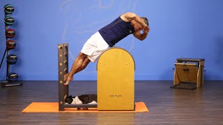 Hard Core Pilates Abs Workout - Ladder Barrel Workout 