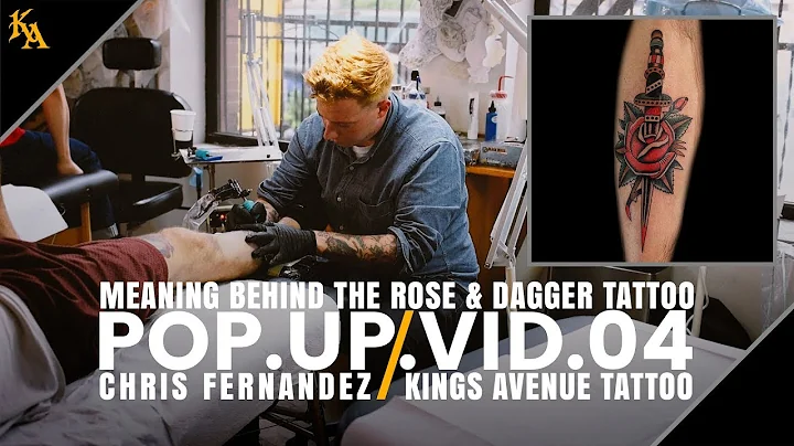 Meaning Behind Dagger with Rose Tattoo | Chris Fer...