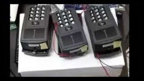 Programming an IEI Prox Pad Plus Access Control System | Baltimore MD DC