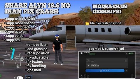 SHARE !! CLIENT ALYN 19.6 NO IKLAN/ADS SUPPORT ANDROID 15 !! SUPPORT MODPACK