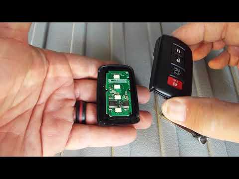 Toyota Highlander Key FOB Battery Replacement