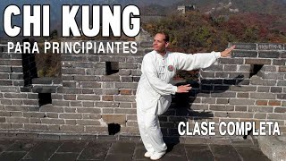 CHI KUNG para PRINCIPIANTES - (clase completa) Qigong - Chikung (ejercicios en español)