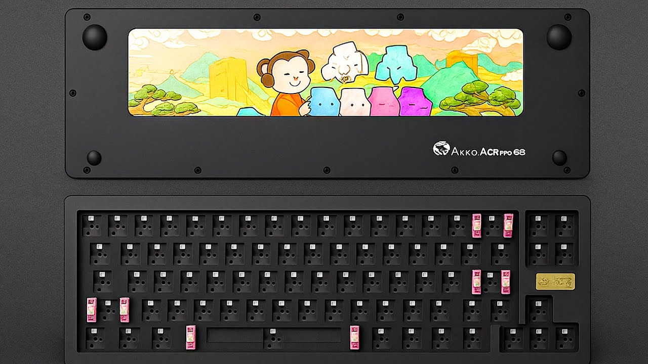 CUSTOM MODDING AKKO  ACR PRO 68