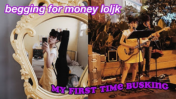 my first time busking: a music vlog (philippines 2018)