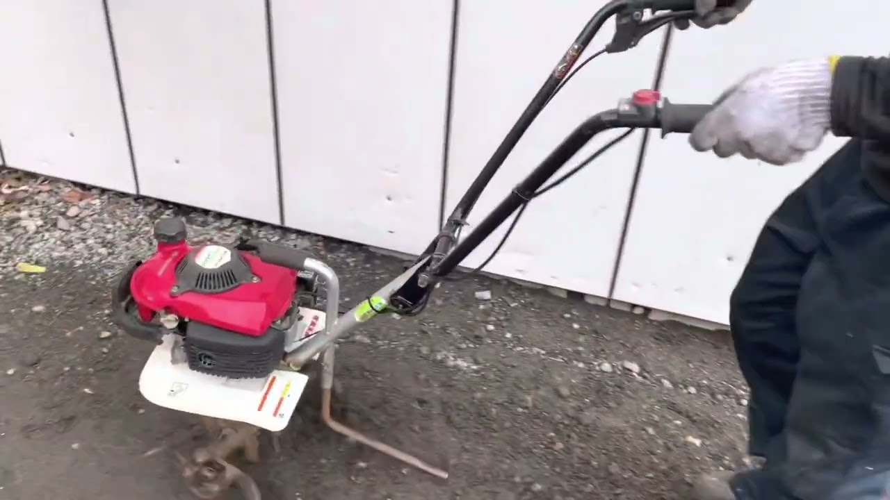 実働 小型軽量 ミニ耕運機 HONDA製 Holiday FG201H 2.2馬力4ストローク